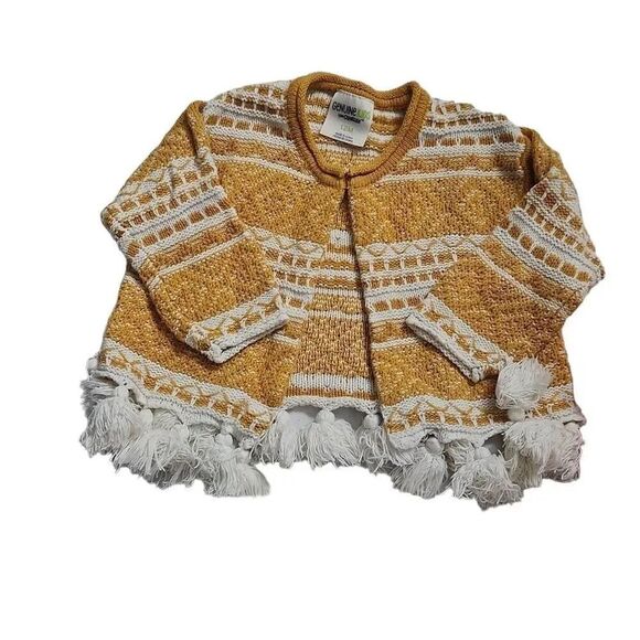 Girls Size 12 Months Lot of 7 Pants Sweater Furry Vest Bundle - Picture 3 of 7